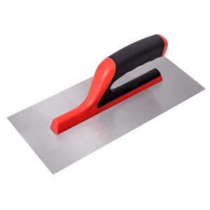 Beorol glettvas, acél, döntött ergo markolat, 280x130mm (GCE)