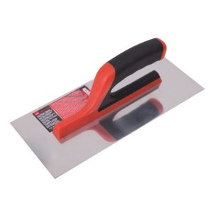 Beorol glettvas, inox, döntött ergo markolat, 280x130mm (GRE)