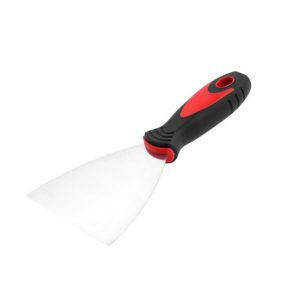 Beorol spatulya, inox, gumi nyél 3.5″ (SRGD35)