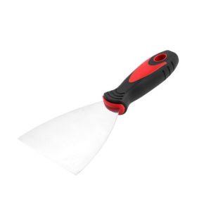Beorol spatulya, inox, gumi nyél 4″ (SRGD40)