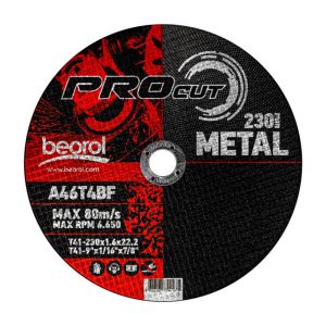 Beorol vágótárcsa fémhez ø230×1.6mm (RPM230X1.6)